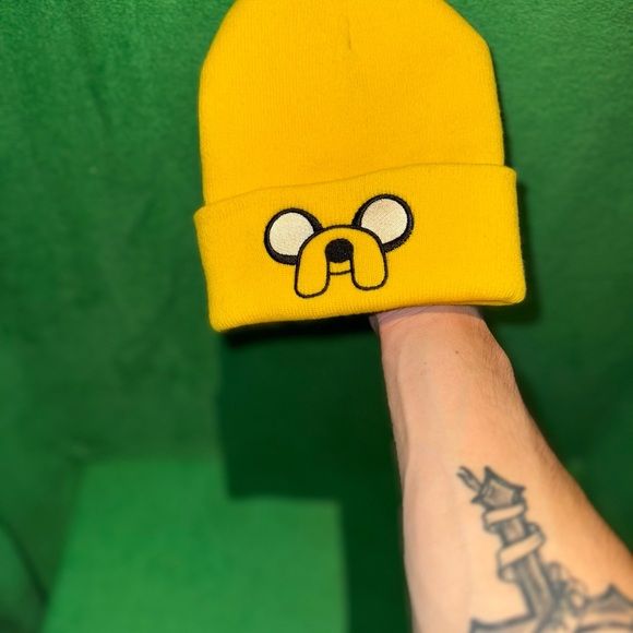 other Other - Yellow Cartoon Character Kids Beanie